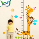 WALLPAPER STICKER DINDING PENGUKUR TINGGI ANAK