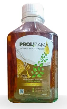 PROLIZAMA - Obat Kumur Propolis Non Alkohol - Antiseptic Mouthwash 250ml