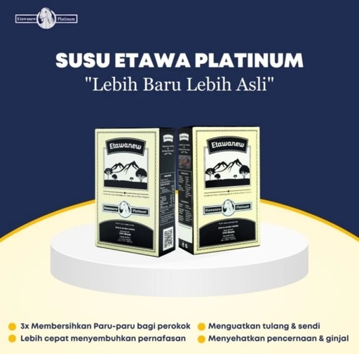 ETAWANEW PLATINUM - Susu Kambing Etawa Alami Jaga Kesehatan Tulang 100% ORIGINAL