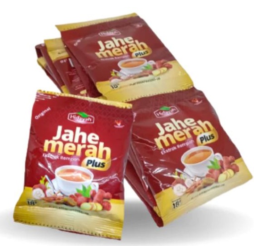 AMANAH - Jahe Merah Super AMH Amanah 1 Renceng - Isi 10 Pcs