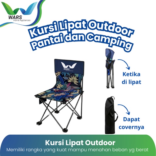 KURSI LIPAT OUTDOOT PORTABLE